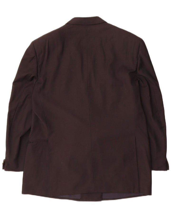 Redaelli Herre Dobbeltradet Blazerjakke IT 54 2XL Sort Uld