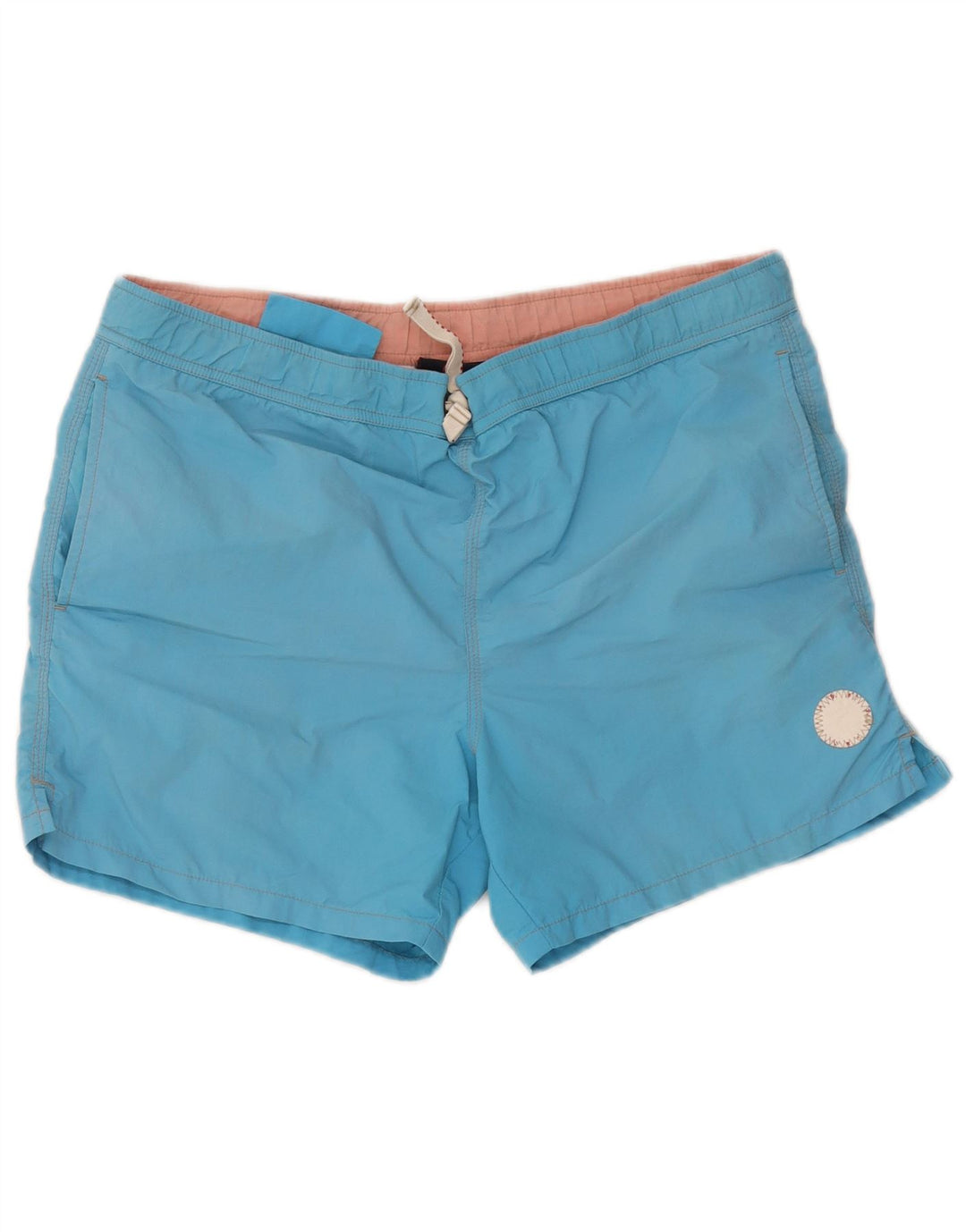 Murphy & Nye Grafiske svømmeshorts til mænd mellemblå polyester