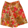 Express Kvinders Højtaljede Casual Shorts Medium W26 Flerfarvet Blomster