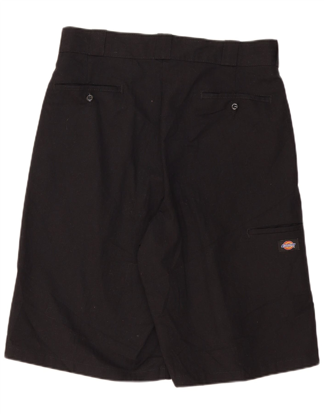 DICKIES Herre Loose Fit Cargo Shorts W34 Large Black Polyester