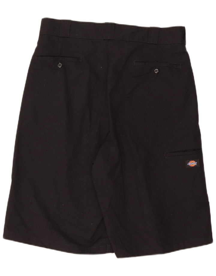 DICKIES Herre Loose Fit Cargo Shorts W34 Large Black Polyester
