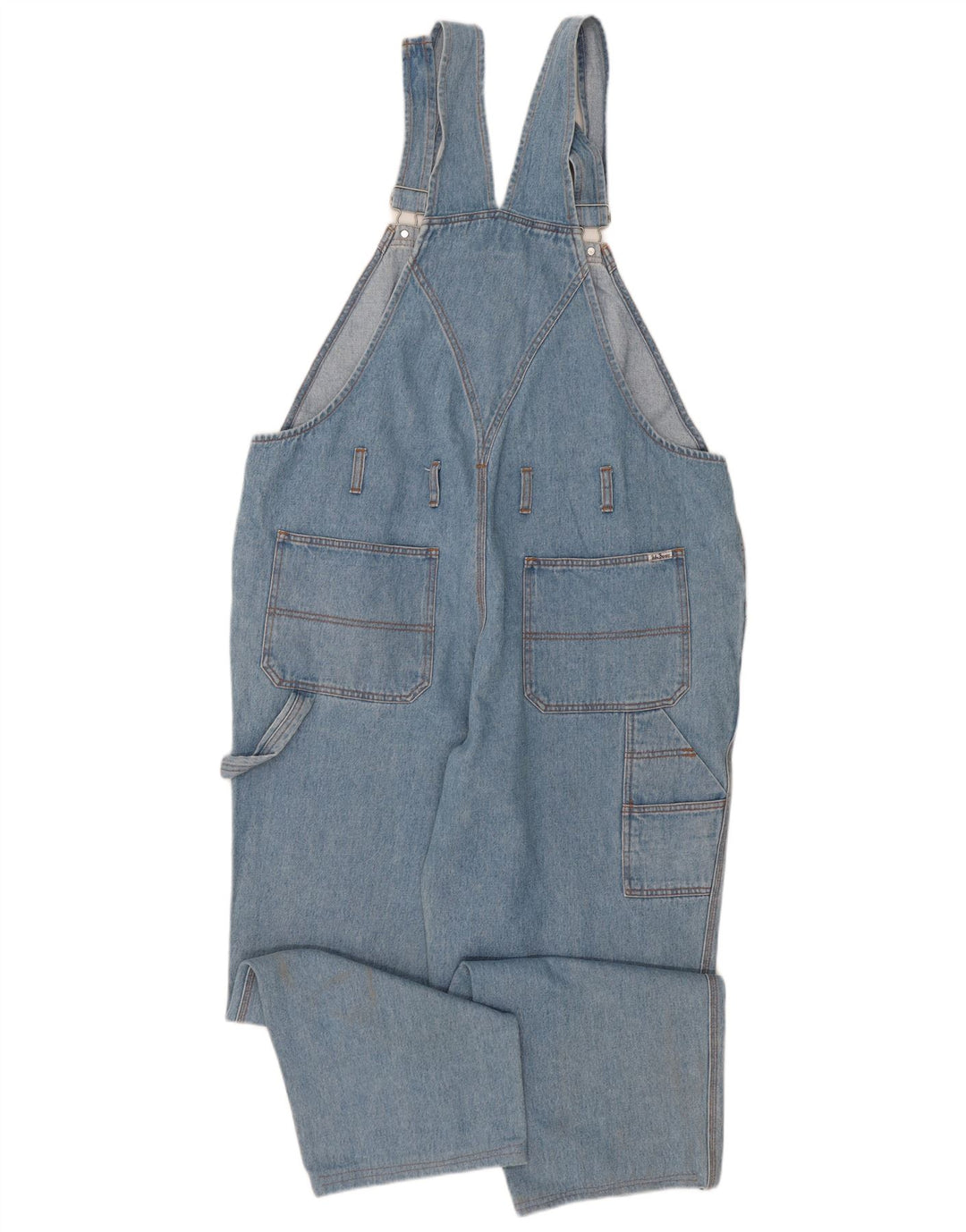 JOHN BANER Herre Dungarees Jeans W42 L29 Blå Bomuld