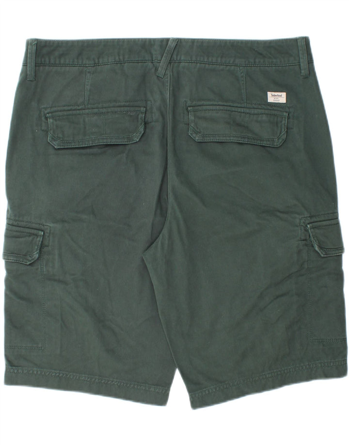Timberland Herre Cargo Shorts W36 Large Grøn Bomuld