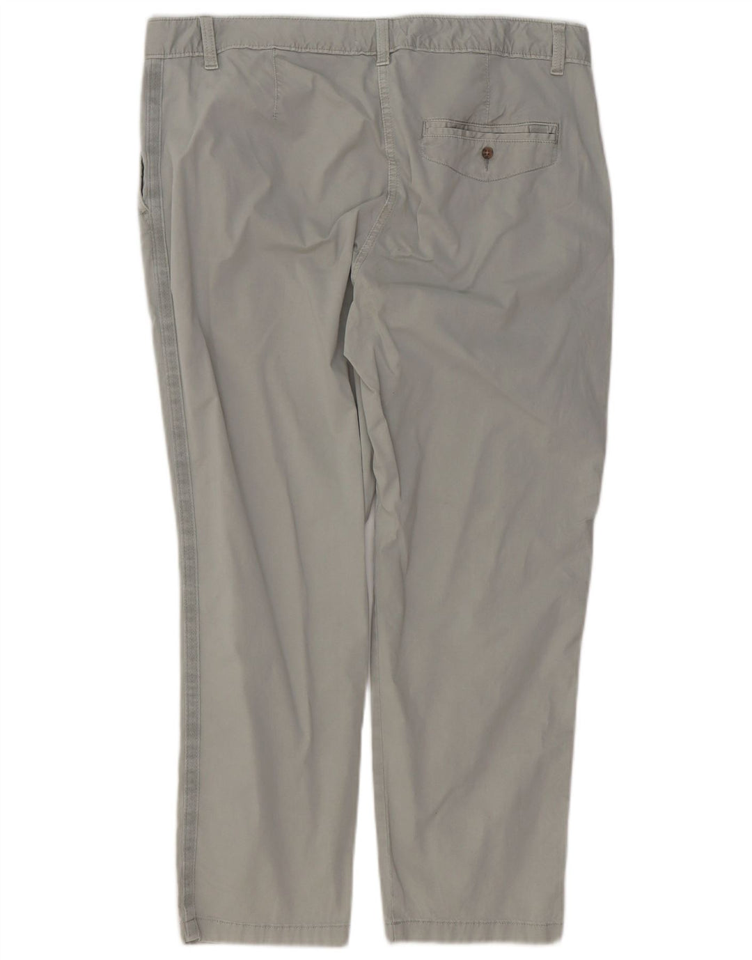 Marks & Spencer Dame Cropped Trousers UK 16 Large W36 L26 Grå Bomuld