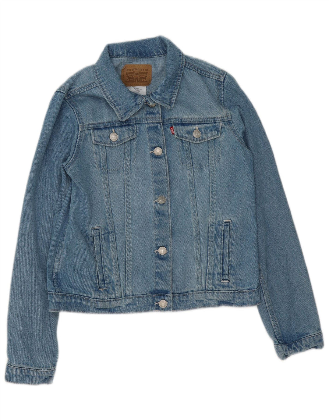 Levi's Girls Denimjakke 13-14 år XL Blå Bomuld