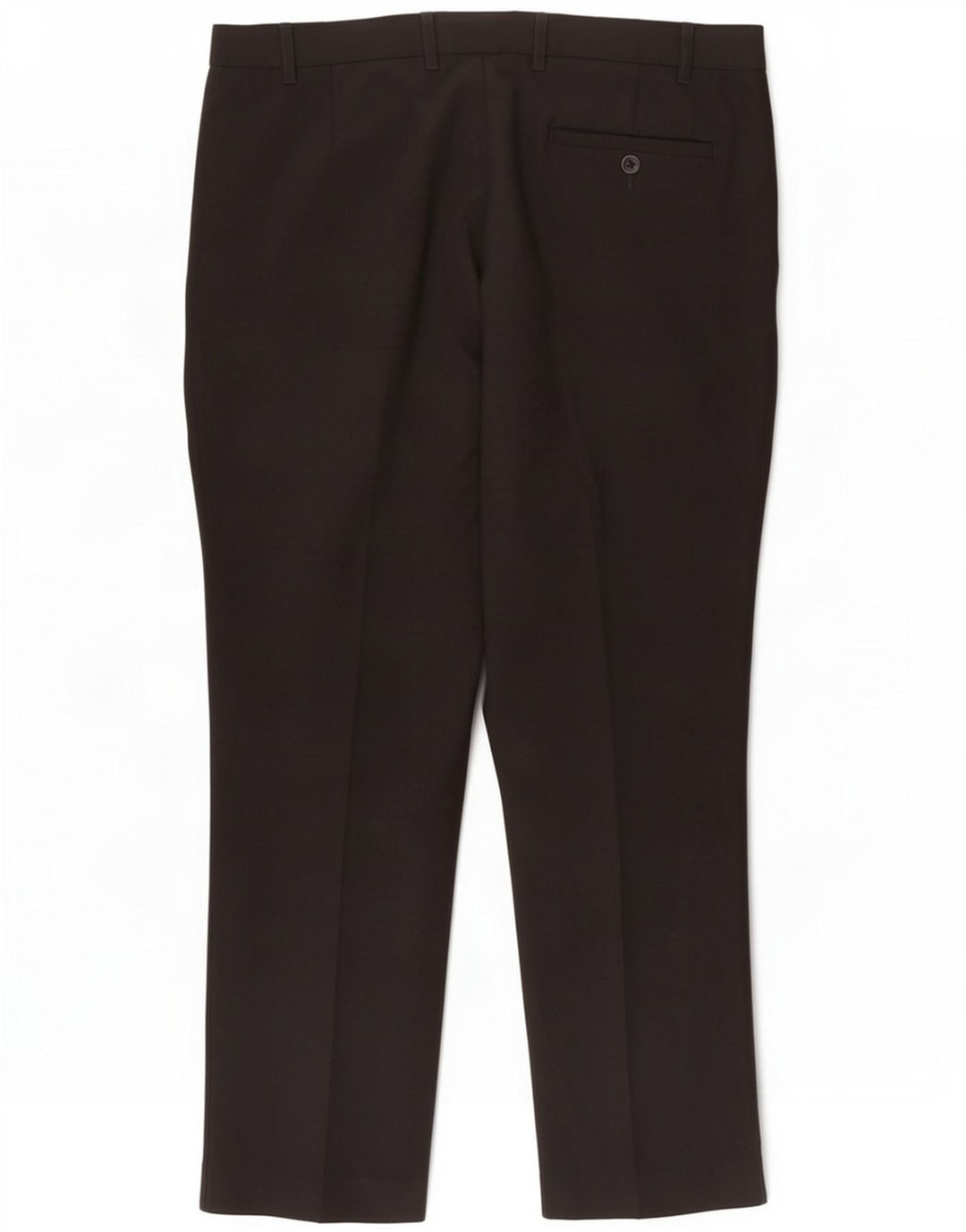 Marks & Spencer Slim Casual Bukser til mænd W38 L29 Sort Polyester
