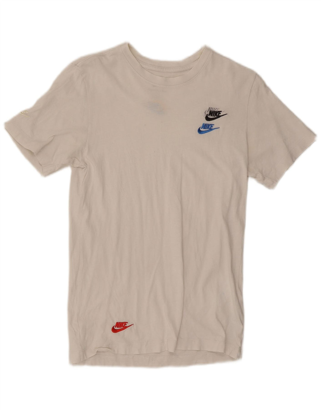 Nike Herre T-shirt Top XS Hvid Bomuld