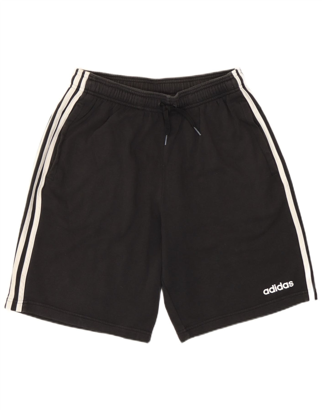 Adidas Herre Sportshorts Medium Sort Bomuld