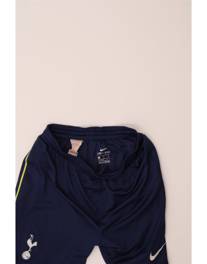 NIKE Boys Dri Fit Sport Shorts 10-11 Years Medium Navy Blue Polyester Vintage Nike and Second-Hand Nike from Messina Hembry 