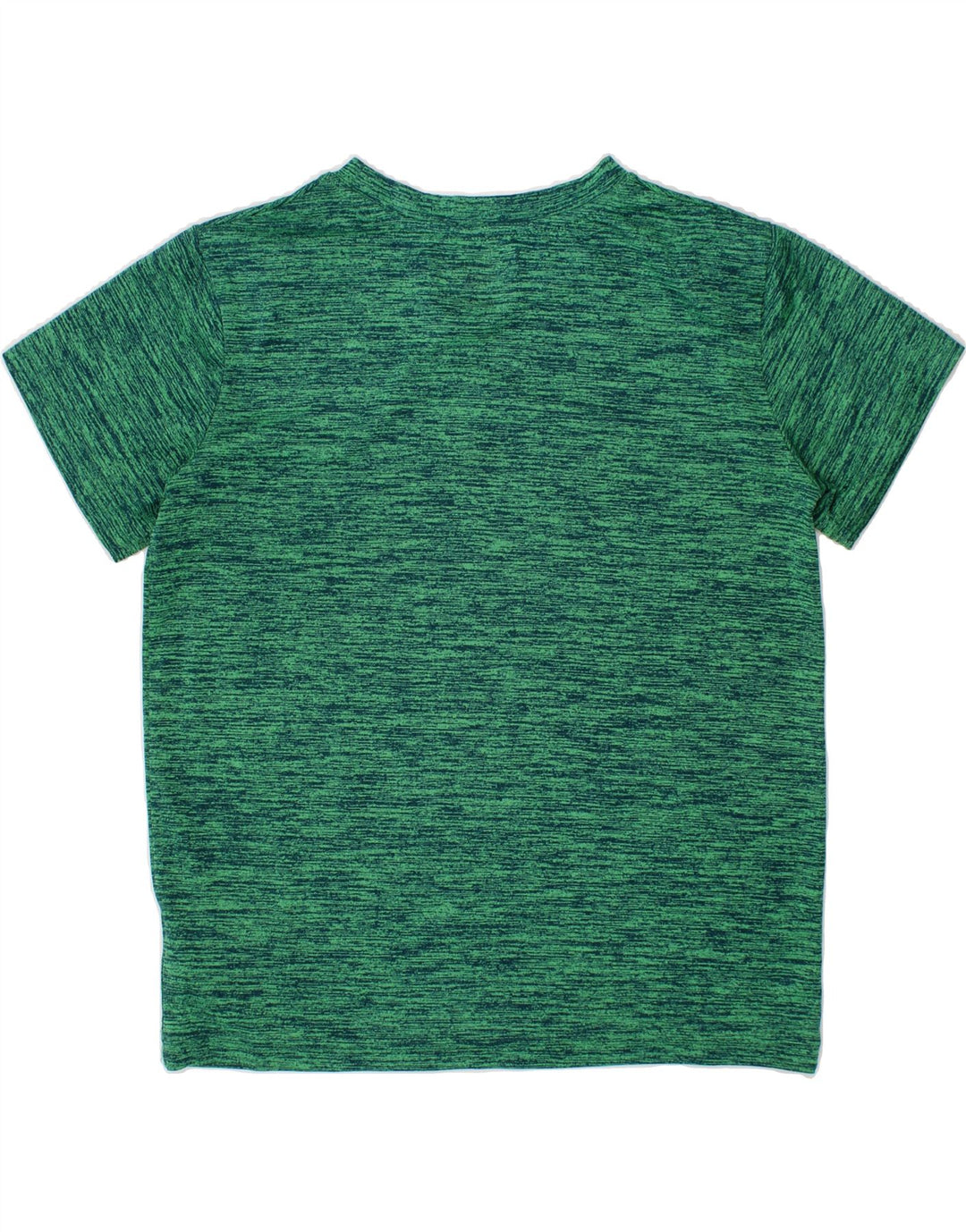 CHAMPION Boys T-Shirt Top 7-8 Years Green Flecked Polyester Vintage Champion and Second-Hand Champion from Messina Hembry 