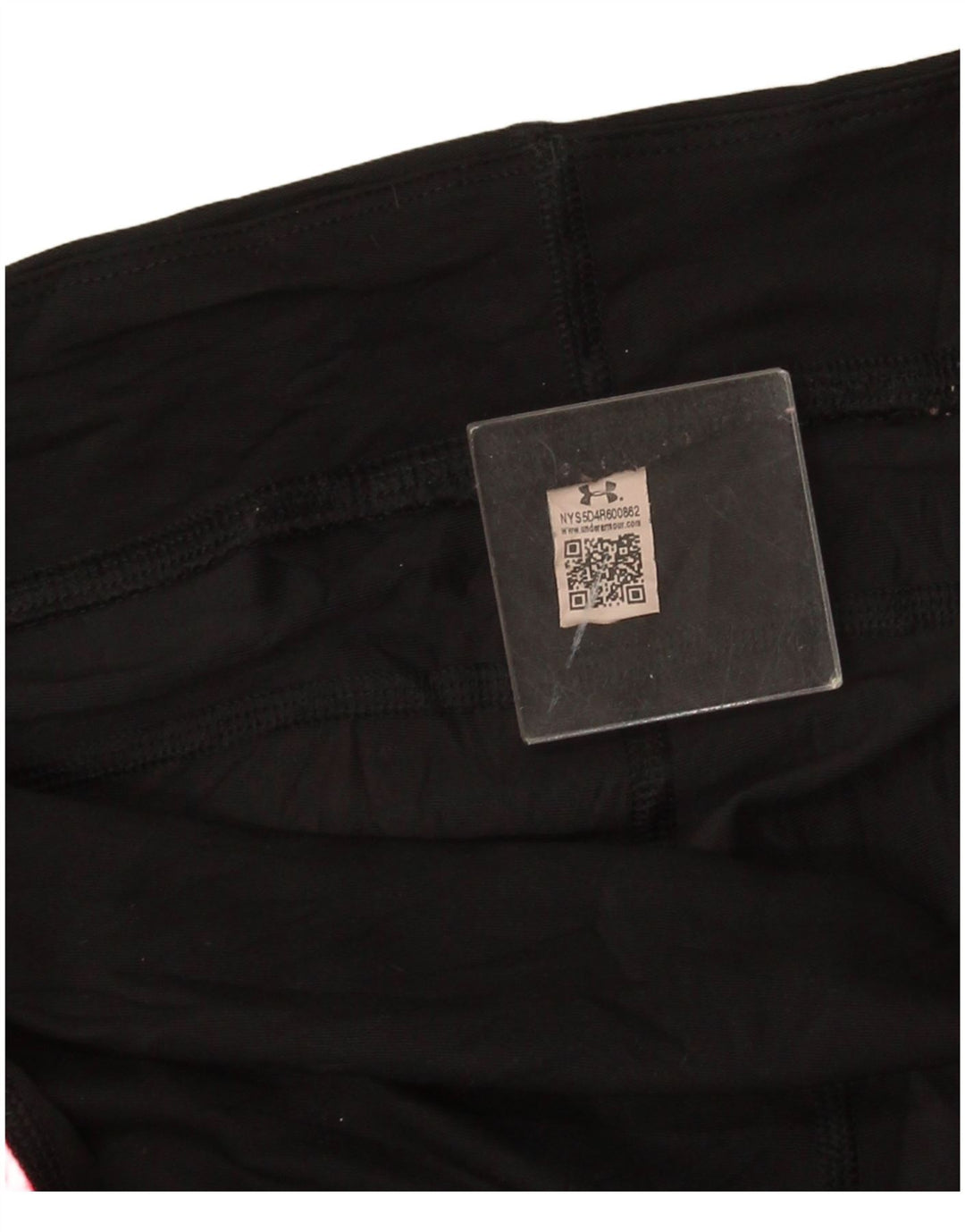 Under Armour Dame Capri Leggings UK 16 Large Black Colourblock