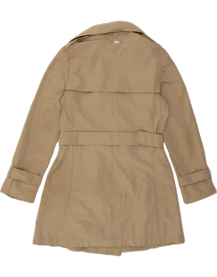 SEVENTY Womens Trench Coat IT 42 Medium Beige Polyester Vintage Seventy and Second-Hand Seventy from Messina Hembry 