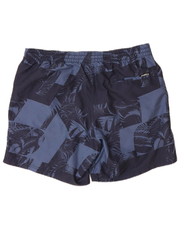 O'Neill Herre grafiske svømmeshorts Medium Navy Blue Floral Polyester