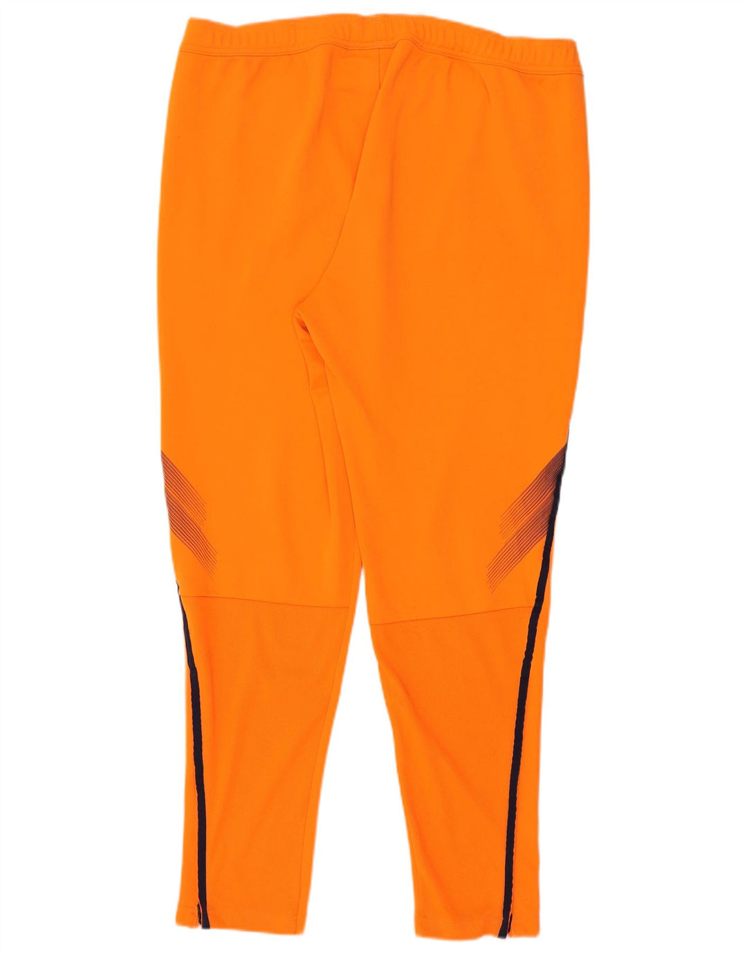 ADIDAS Herre Climalite træningsdragt bukser XL Orange Colourblock Polyester