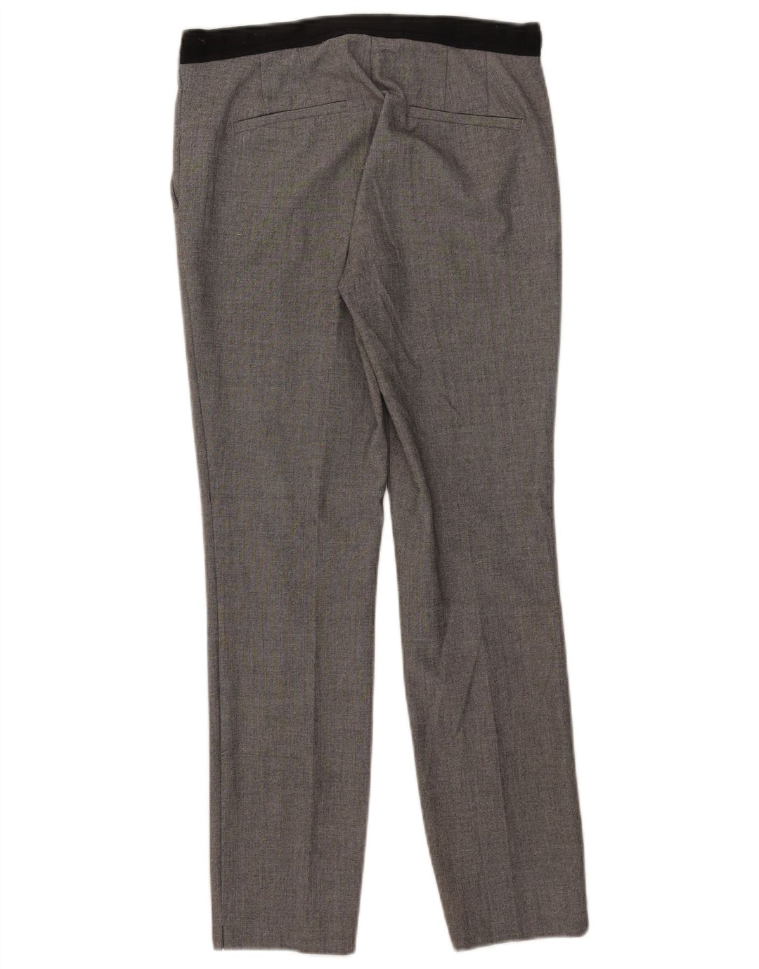 Zara Slim Suit Bukser Small W26 L27 Grå polyester