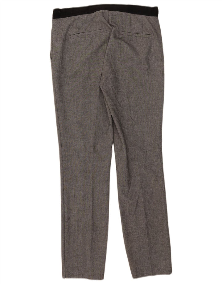 Zara Slim Suit Bukser Small W26 L27 Grå polyester