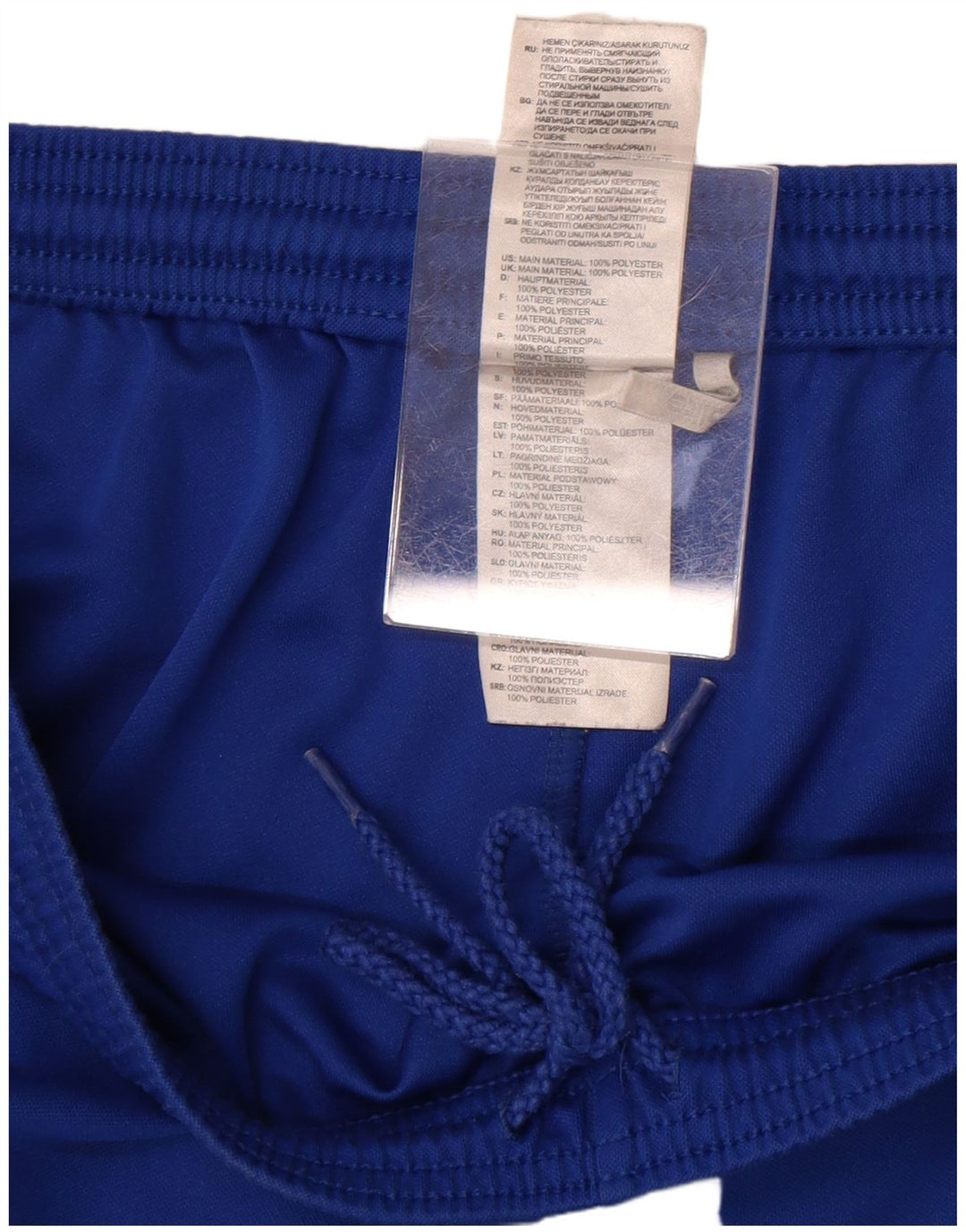 Adidas Sportsshorts til mænd store blå polyester