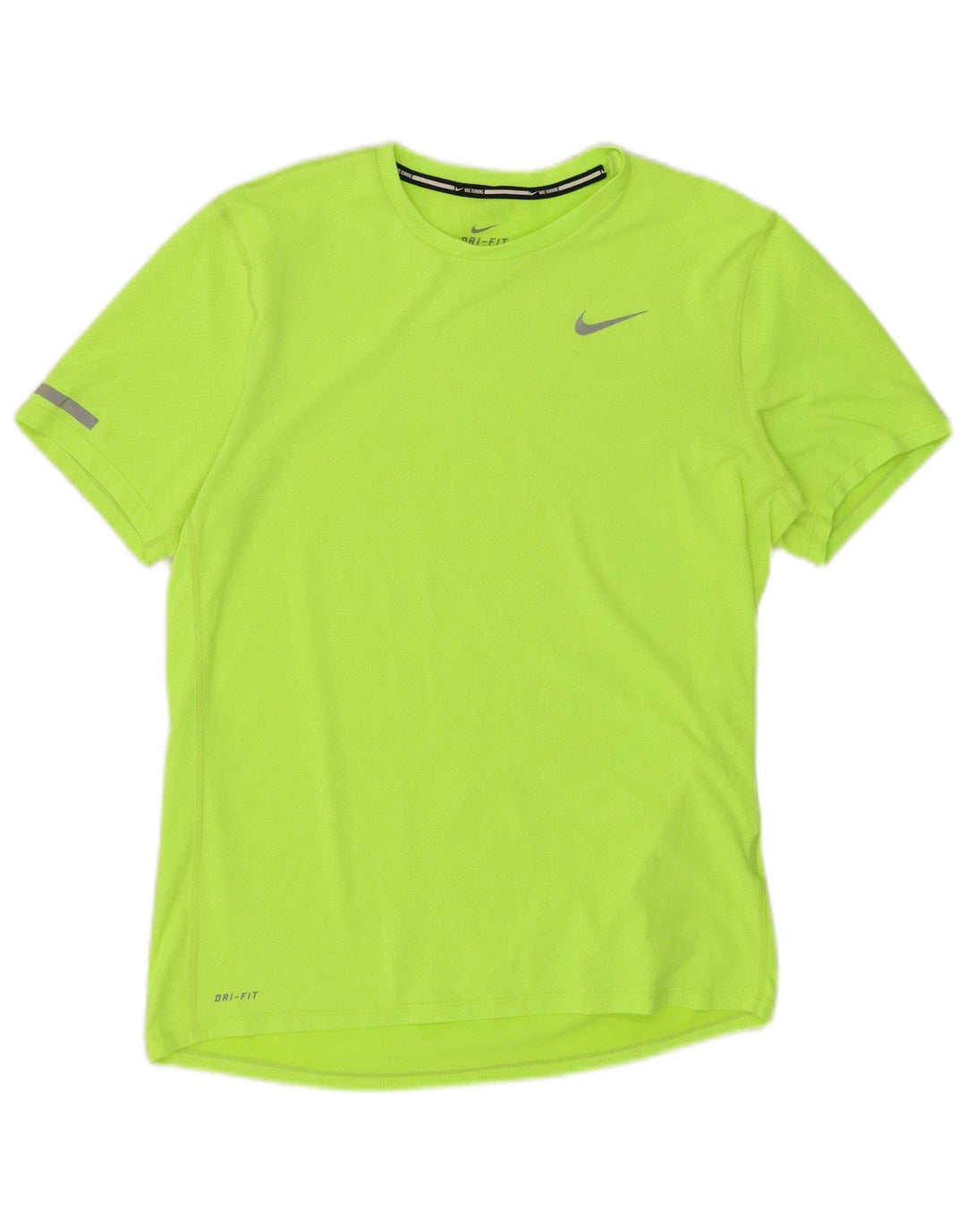 NIKE Herre Dri Fit T-Shirt Top Lille Grøn