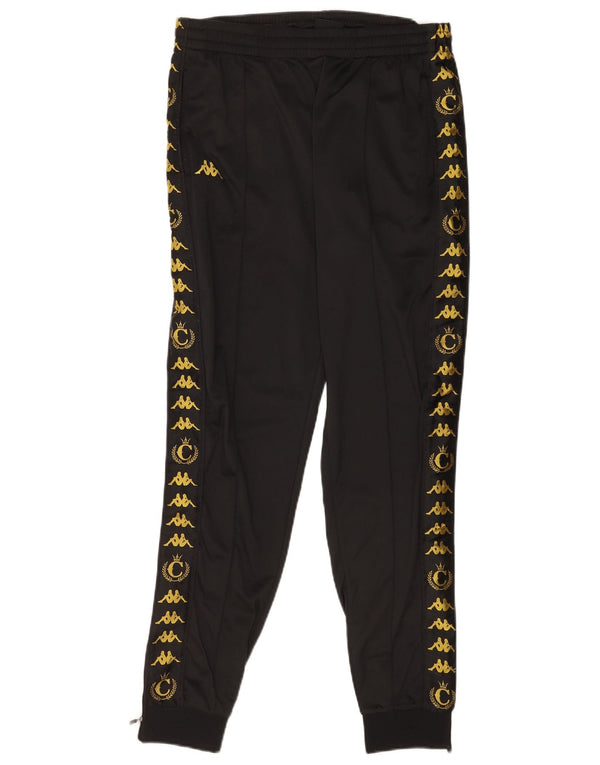 Kappa Graphic Tracksuit Bukser Jogger UK 18 XL Sort Polyester