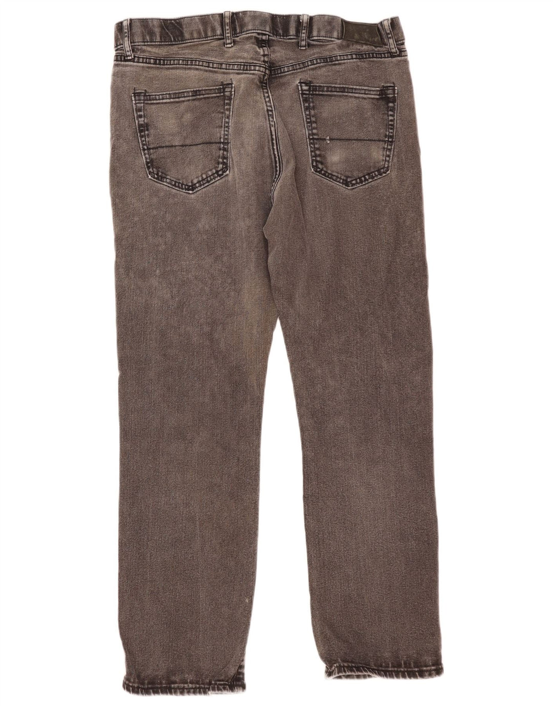 Marks & Spencer Straight Jeans til mænd W38 L31 Sort bomuld