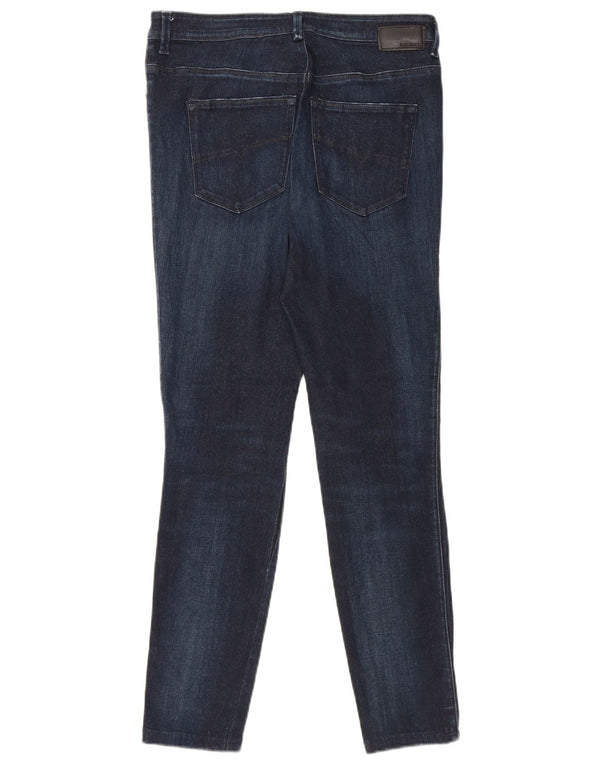 Diesel Dame Skinzee-høj Højtalje Super Slim Skinny Jeans W31 L27 Blå