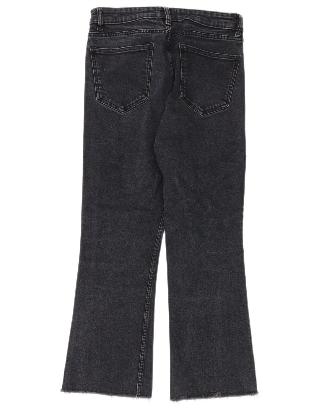 Zara Womens Cropped Jeans EU 40 Medium W30 L25 Marineblå Bomuld