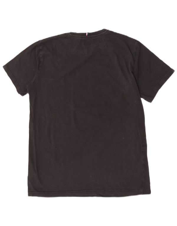 U.S. Polo Assn. Drenge Grafisk T-Shirt Top 15-16 år Sort Bomuld