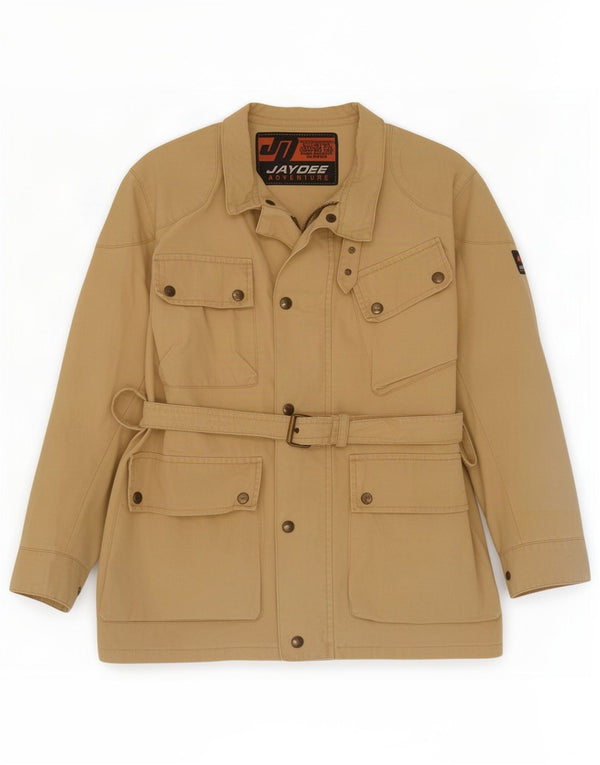 Vintage Mens Utility Jacket UK 36 Small Beige