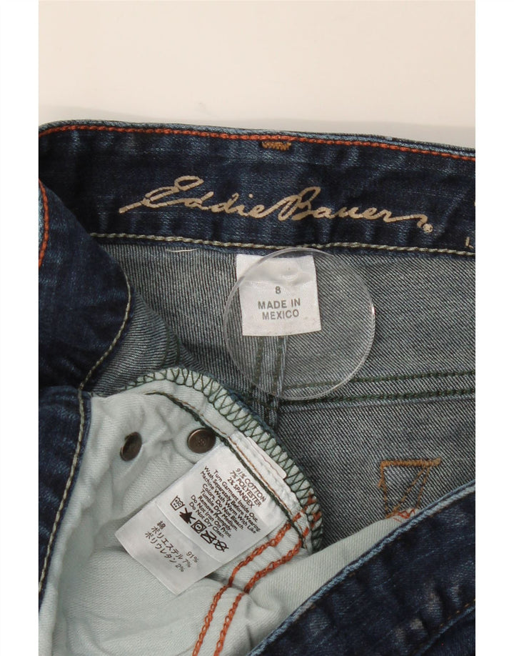 EDDIE BAUER Womens Boyfriend Curvy Bootcut Jeans US 8 Medium W30 L30 Blue Vintage Eddie Bauer and Second-Hand Eddie Bauer from Messina Hembry 
