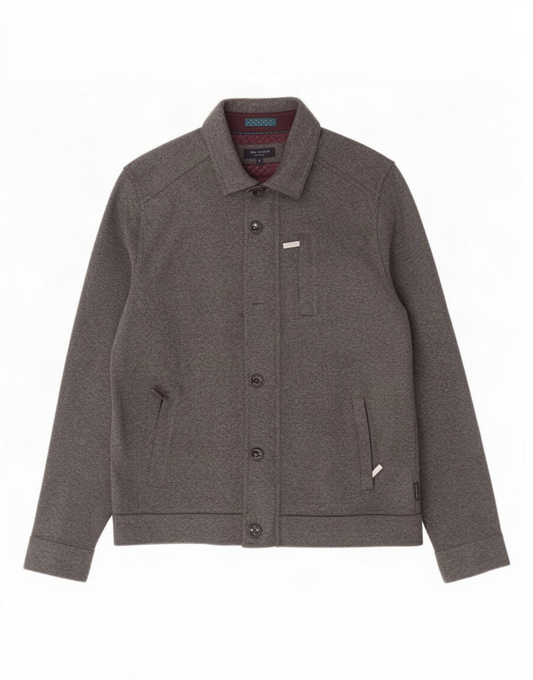 Ted Baker Bomberjakke til mænd str. 4 Large Grå polyester