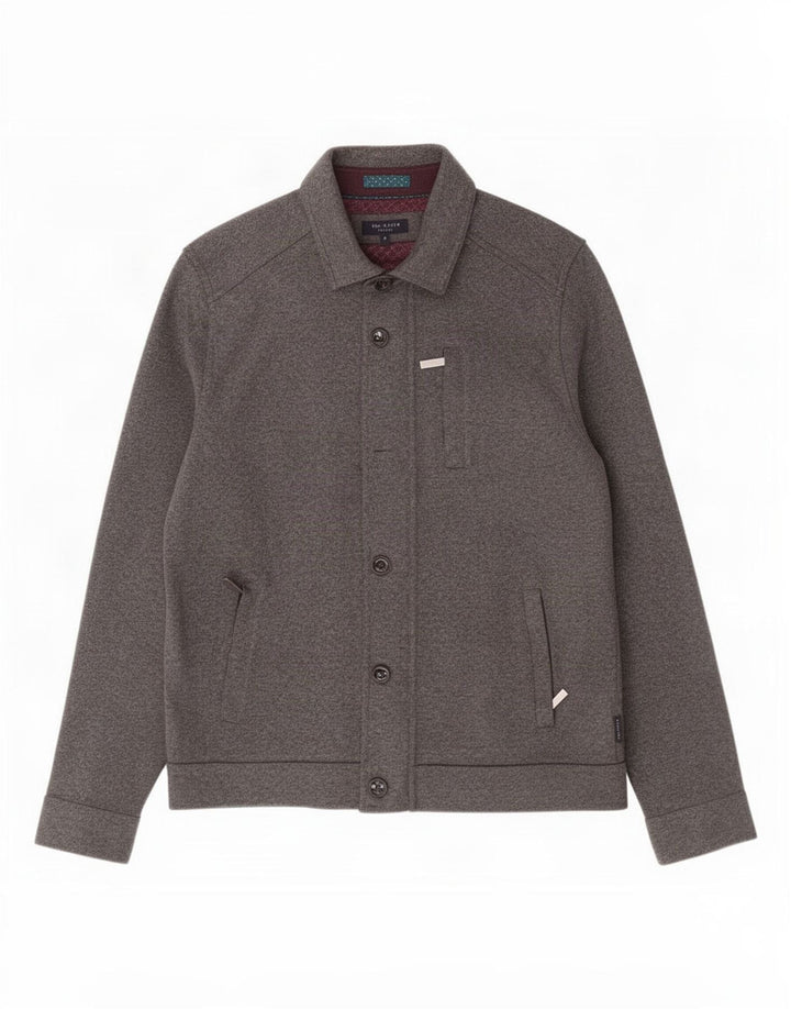 Ted Baker Bomberjakke til mænd str. 4 Large Grå polyester