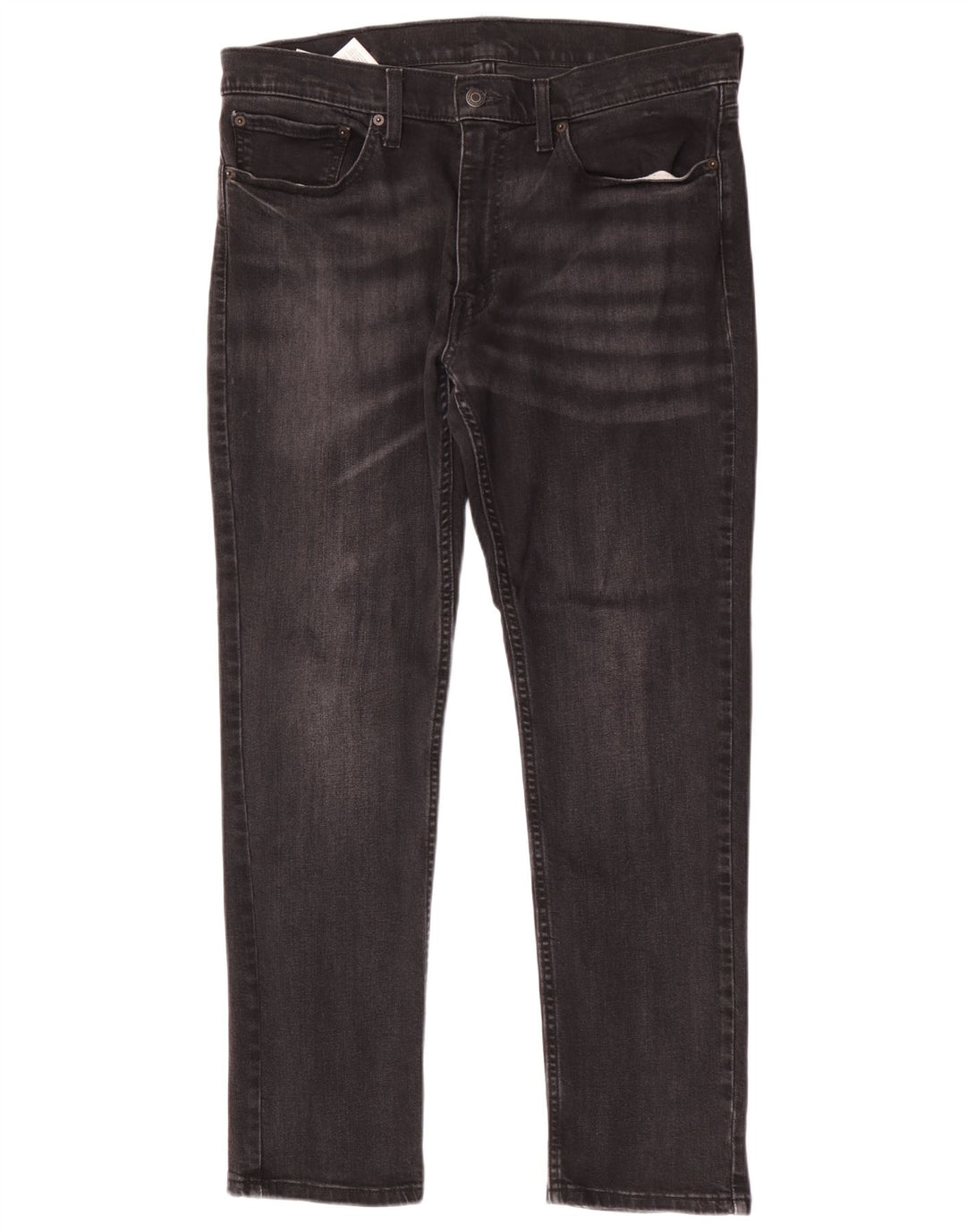 Levi's Herre 511 Slim Jeans W34 L30 Sort Bomuld