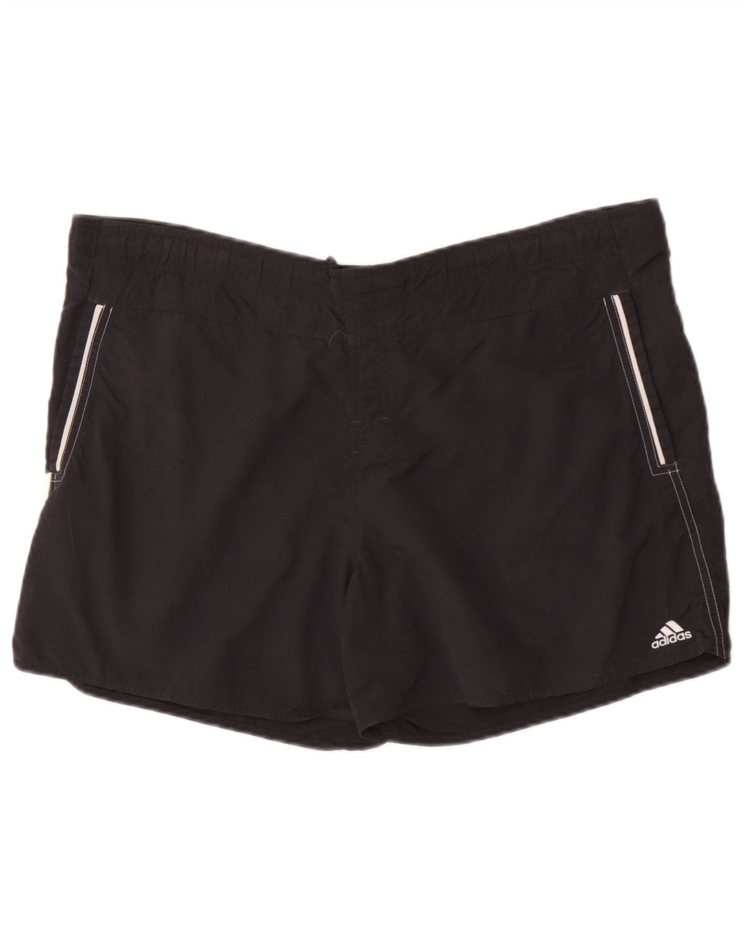 Adidas Badeshorts til mænd store, sorte nylon