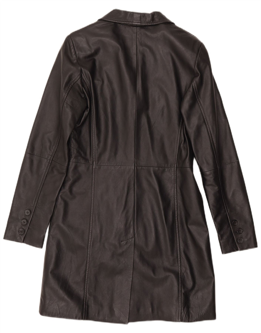 Gipsy Womens Læderfrakke UK 12 Medium Sort Læder