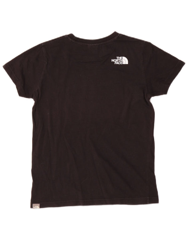 The North Face Boys Grafisk T-Shirt Top 14-15 år XL Sort Bomuld