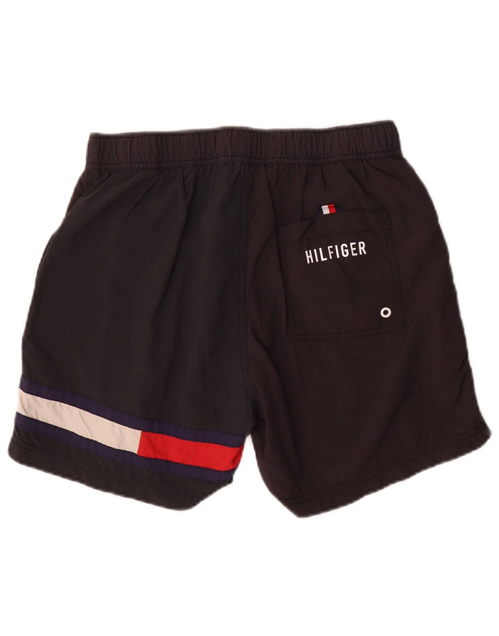 Tommy Hilfiger Badeshorts til mænd Small Grå Colourblock Polyamid