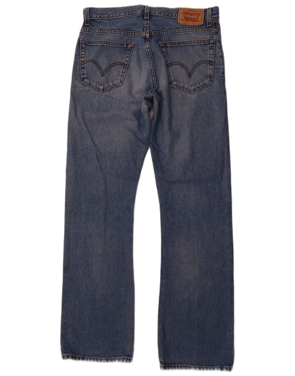LEVI'S Herre 517 Bootcut Jeans W34 L34 Blå Bomuld