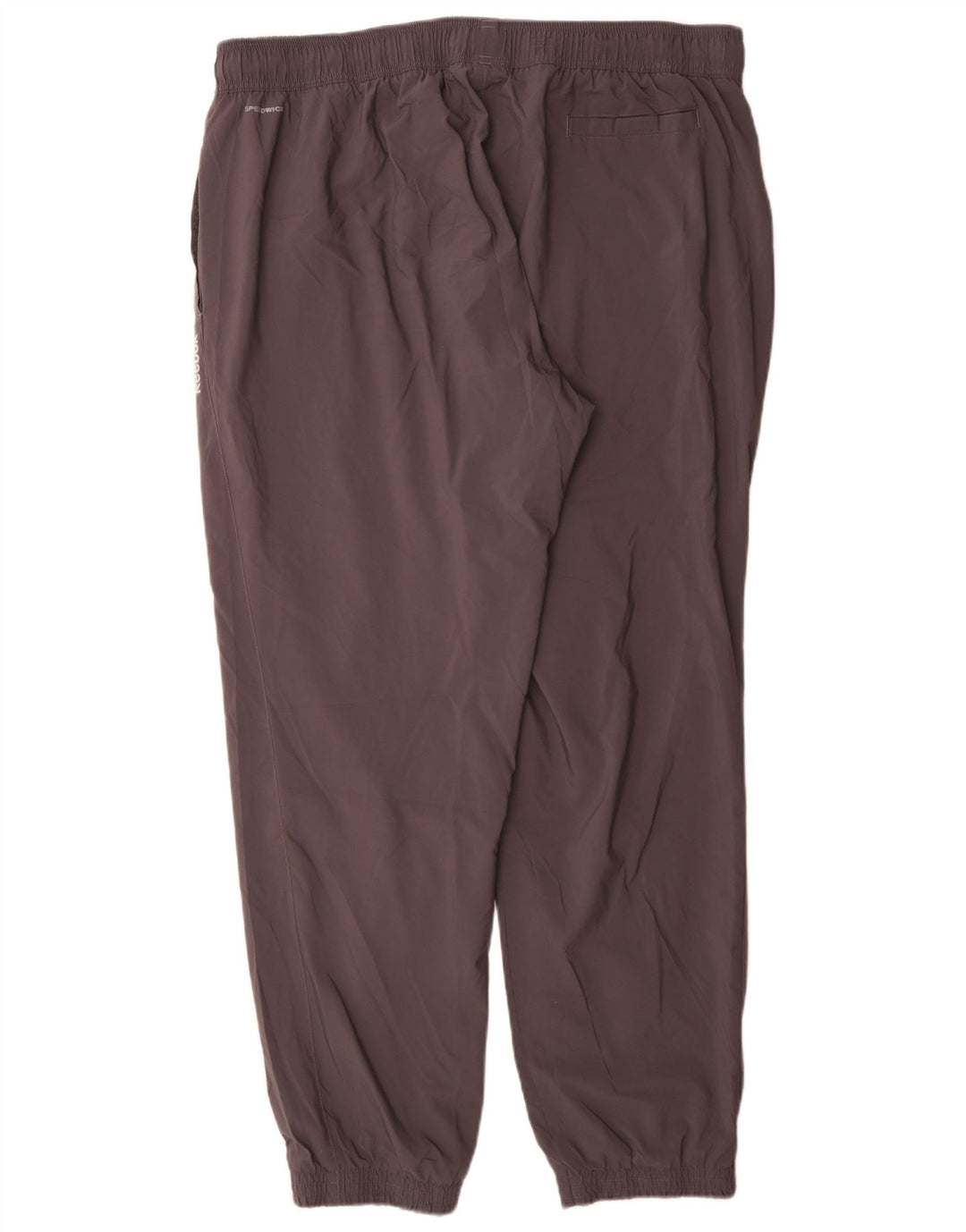 Reebok Herre Speedwick Træningsdragt Bukser Joggers 2XL Grå Polyester