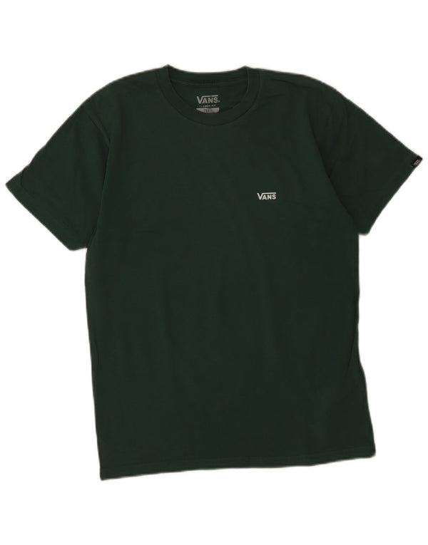 Vans Herre Classic Fit T-Shirt Top Lille Grøn Bomuld