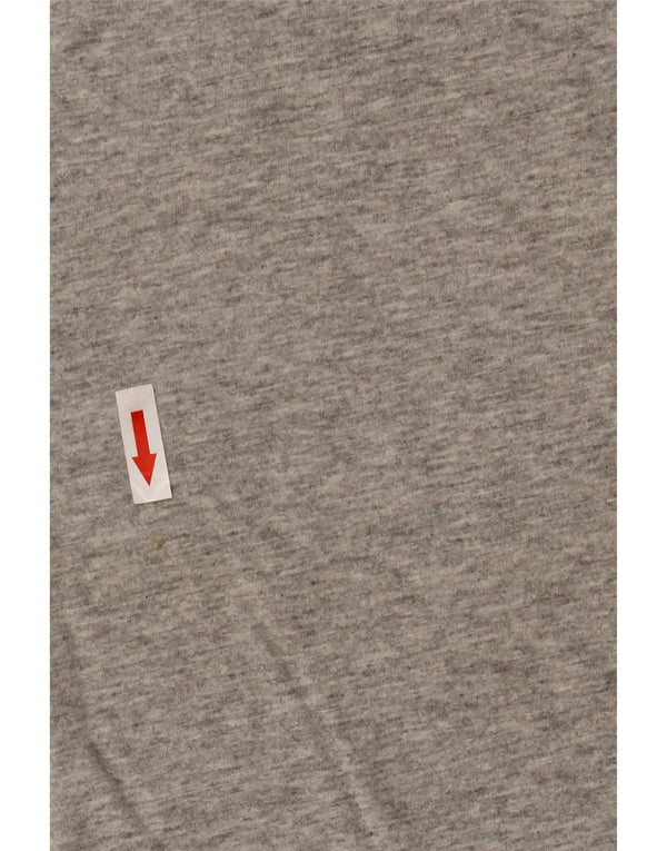 Lotto Mens Vest Top 2XL Grey Colourblock Cotton