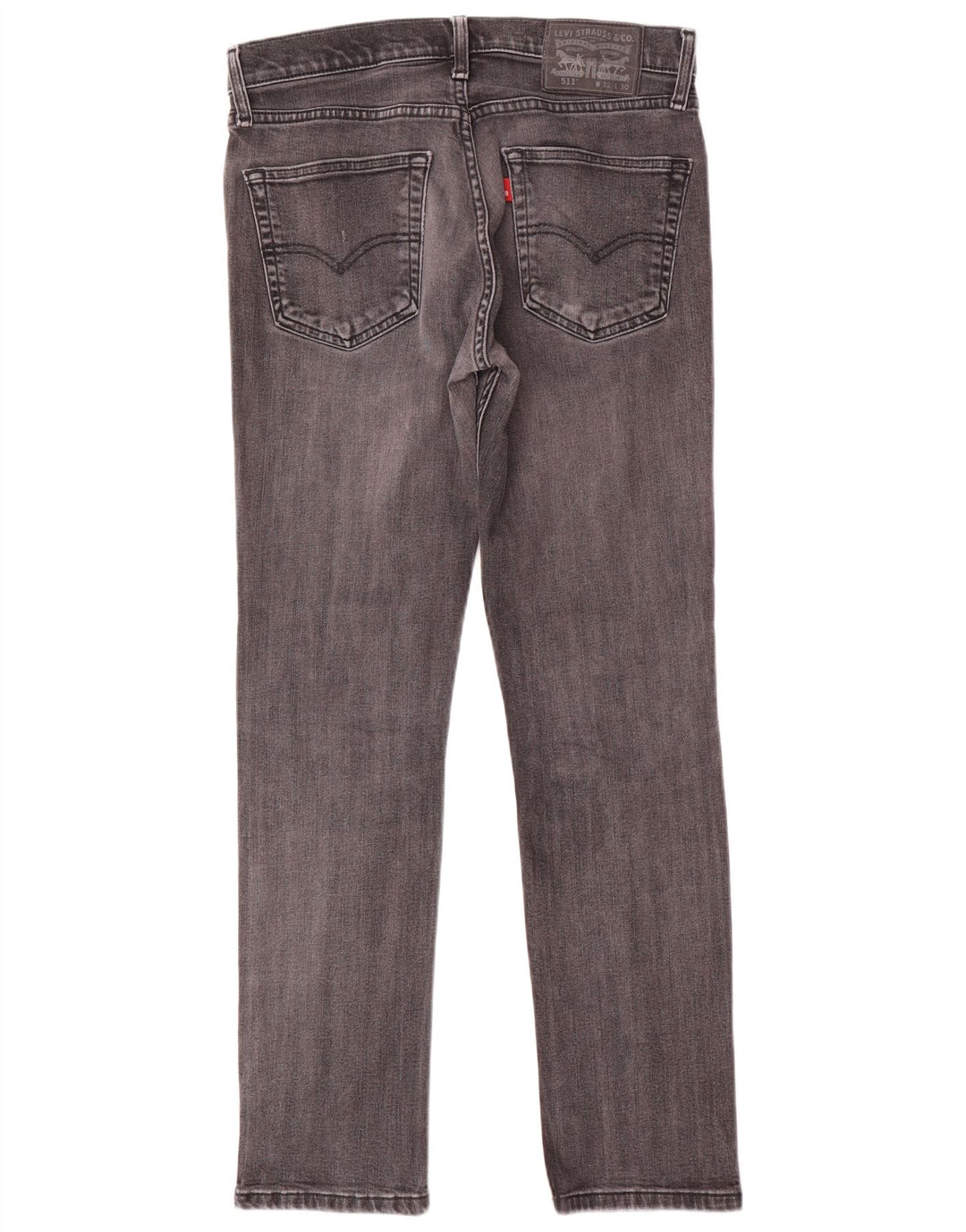 Levi's Herre 511 Slim Jeans W32 L30 Grå Bomuld