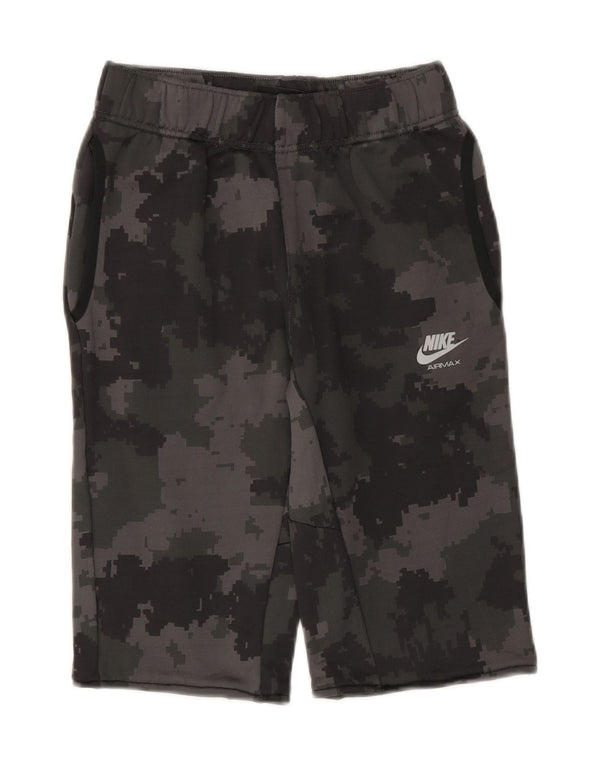 Nike Boys Bermuda Sportshorts 12-13 år Large Grå Camouflage Bomuld