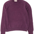 Marks & Spencer Herre sweater med rund hals, stor lilla bomuld