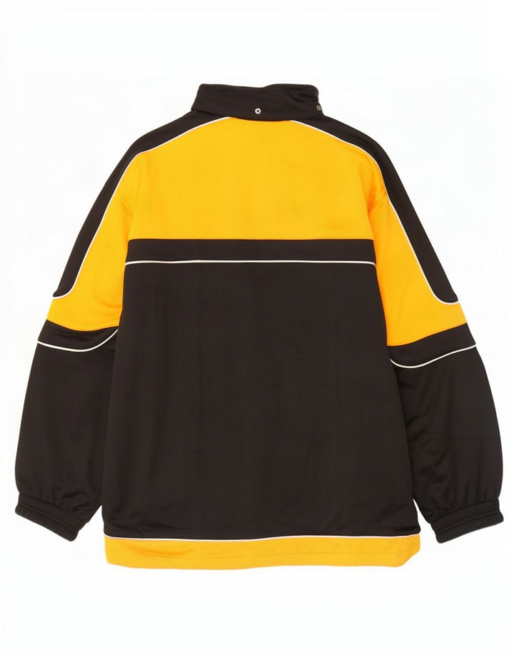 Diadora Træningsdragt til mænd Topjakke UK 38 Medium Sort Colourblock Polyester