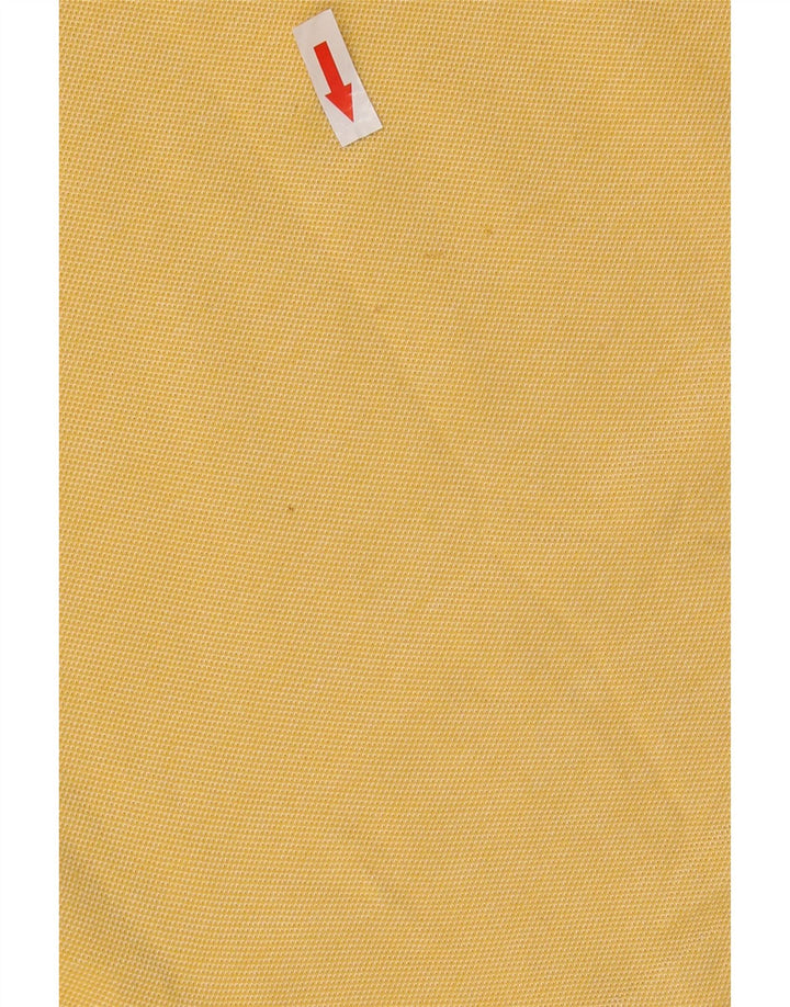 Lacoste Dame Polo Kjole Størrelse 40 Medium Gul Bomuld
