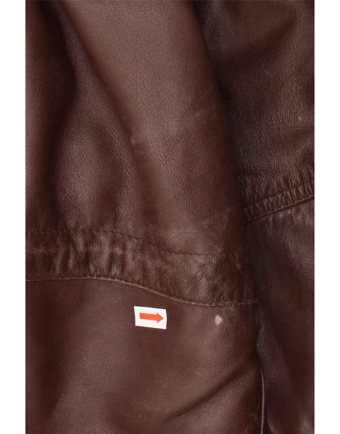 SARDAR Læderjakke til mænd UK 42 XL Brunt læder