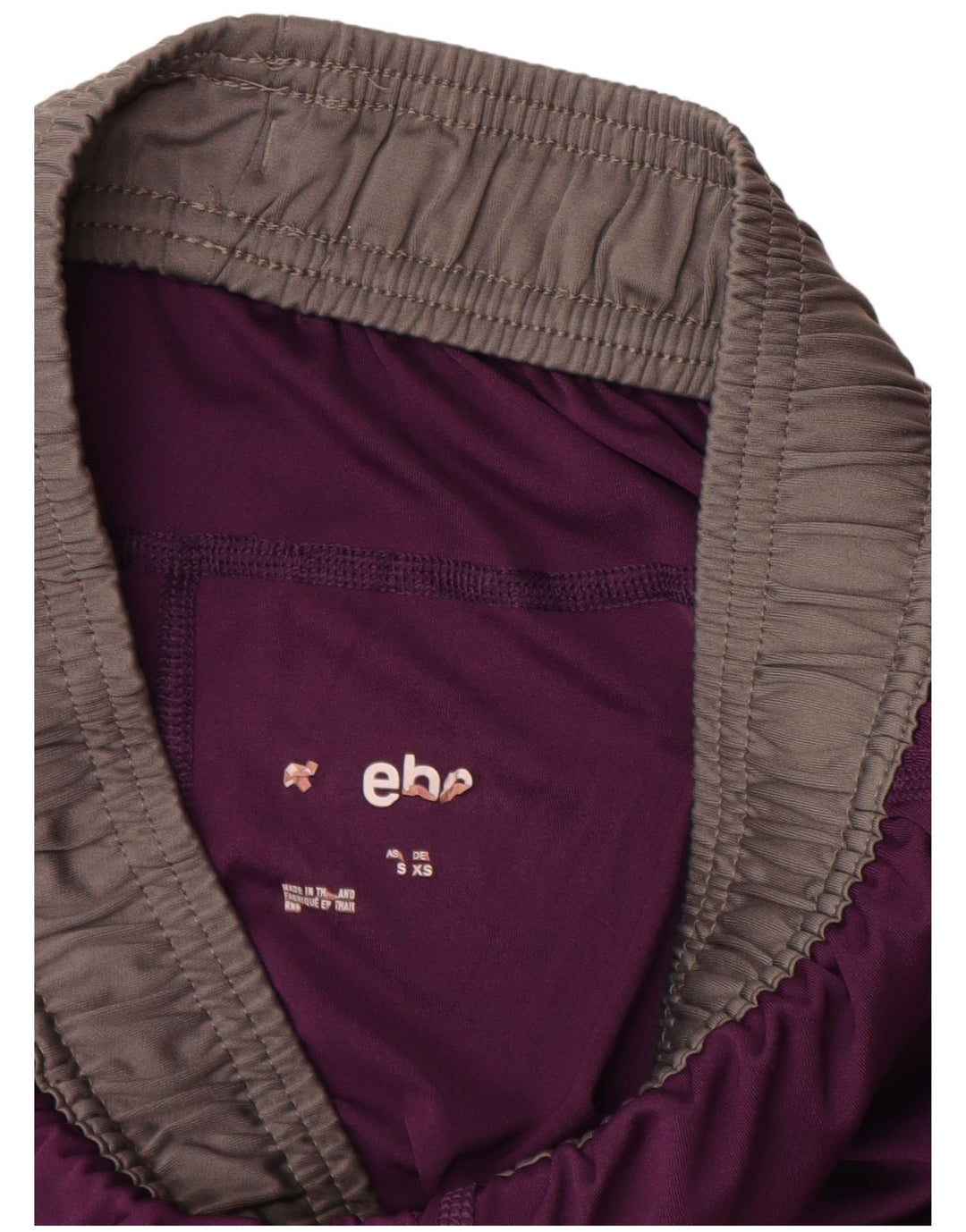 REEBOK Sportshorts til drenge 7-8 år XS Lilla Colourblock Polyester