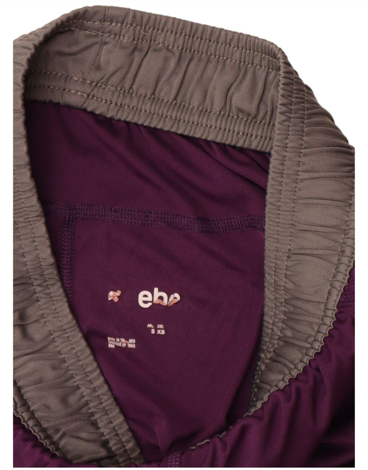 REEBOK Sportshorts til drenge 7-8 år XS Lilla Colourblock Polyester