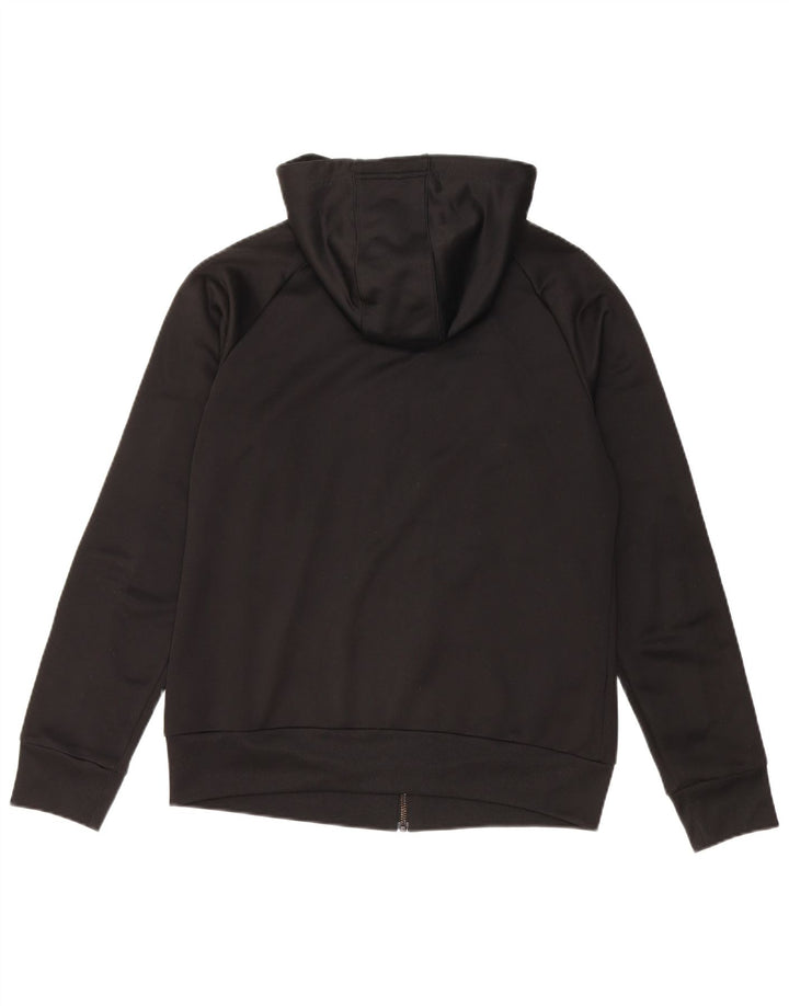 Adidas Dame Hættetrøje Sweater UK 16 Stor Sort Polyester