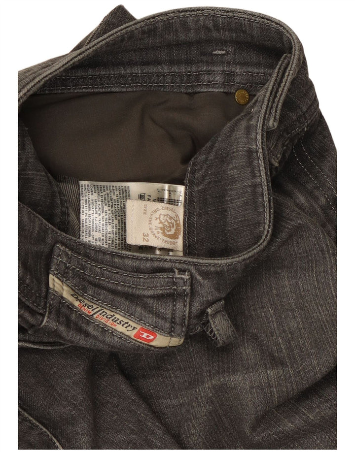 Diesel Dame Skinny Jeans W32 L30 Grå Bomuld